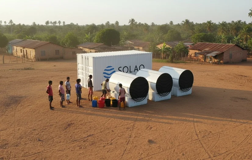 Solaq: Producing Clean Water Directly from Air